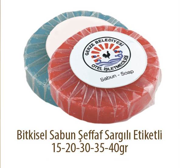 ela buklet bitkisel sabun seffaf sargılı etiketli ES-019