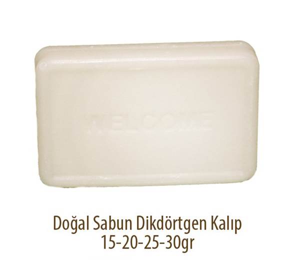 ela buklet dogal sabun dikdörtgen kalıp ES-003