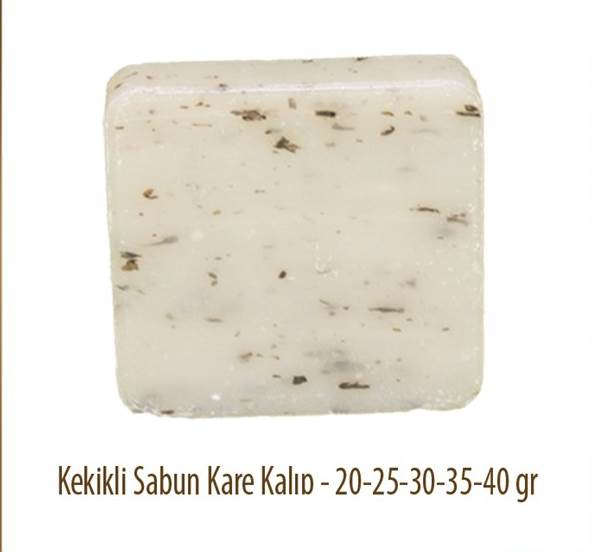 ela buklet kekikli sabun kare kalıp ES-011